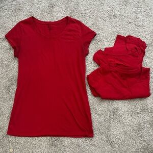 No Boundaries Bold Red Tee